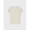 NAME IT KIDS Lira T-shirt - Whitecap Gray