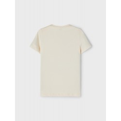 NAME IT KIDS Lira T-shirt - Whitecap Gray