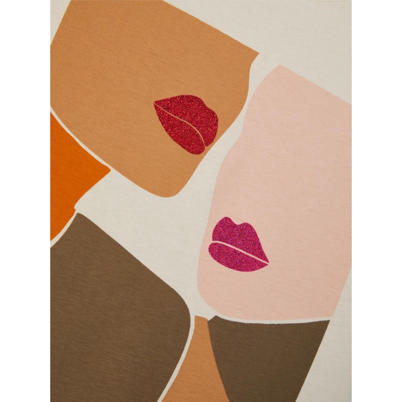 NAME IT KIDS Lira T-shirt - Whitecap Gray