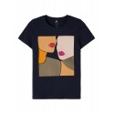 NAME IT KIDS Lira T-shirt - Dark Sapphire