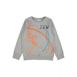 NAME IT Kids Space Jam Sweatshirt - Grey Melange