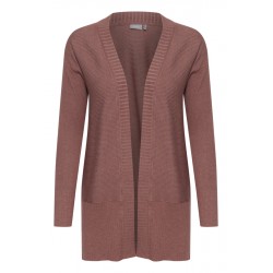 Fransa Strik Cardigan - Cedar Wood