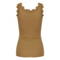 FRANSA Zamon Blonde Top - TOBACCO BROWN