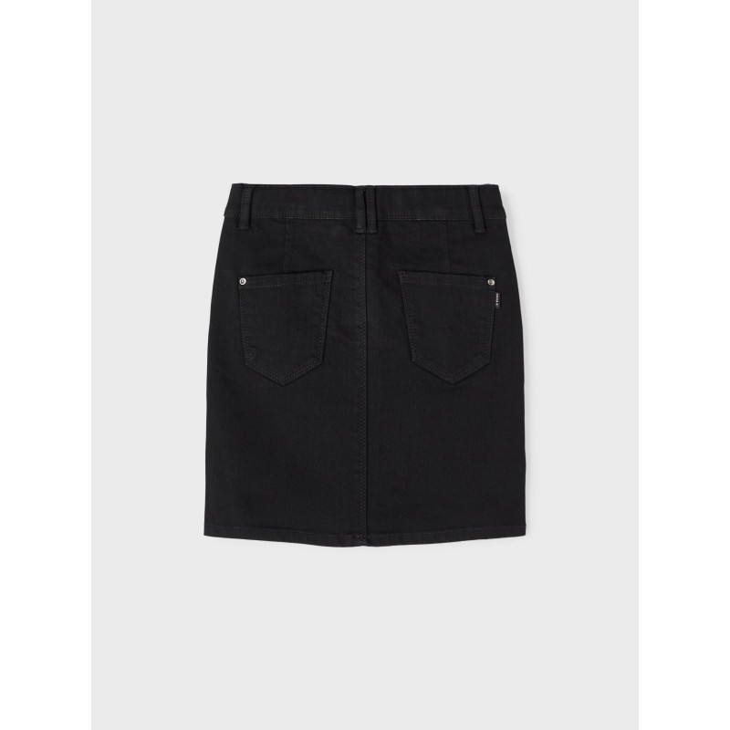 NAME IT Kids Salli denim skirt - Sort