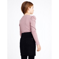 NAME IT Kids Salli denim skirt - Sort