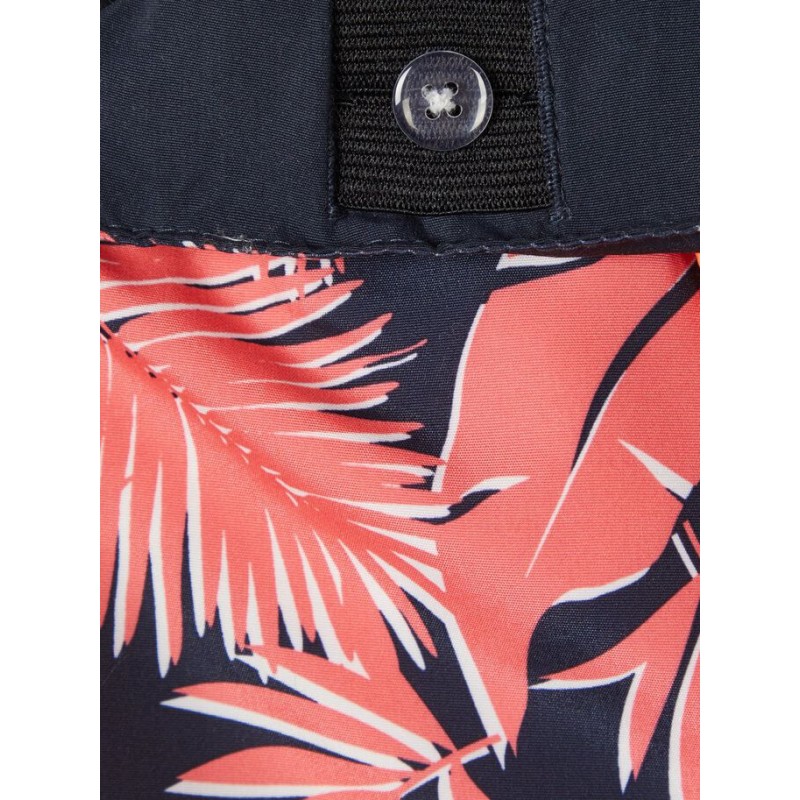 Name It Kids Zaxx lange badeshorts - Neon Coral