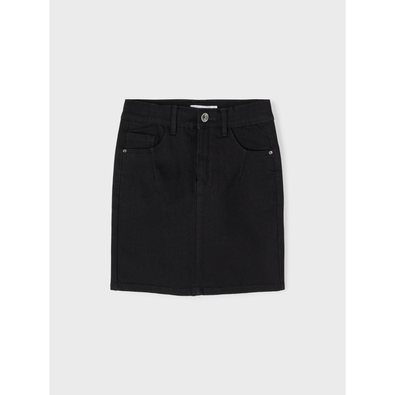 NAME IT Kids Salli denim skirt - Sort