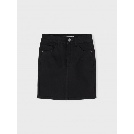 NAME IT Kids Salli denim skirt - Sort