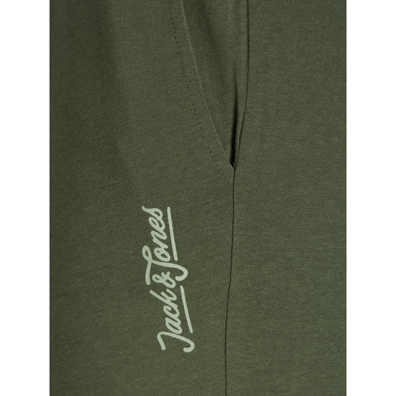 JACK & JONES LOUNGEWEAR PANTS - Forest Night