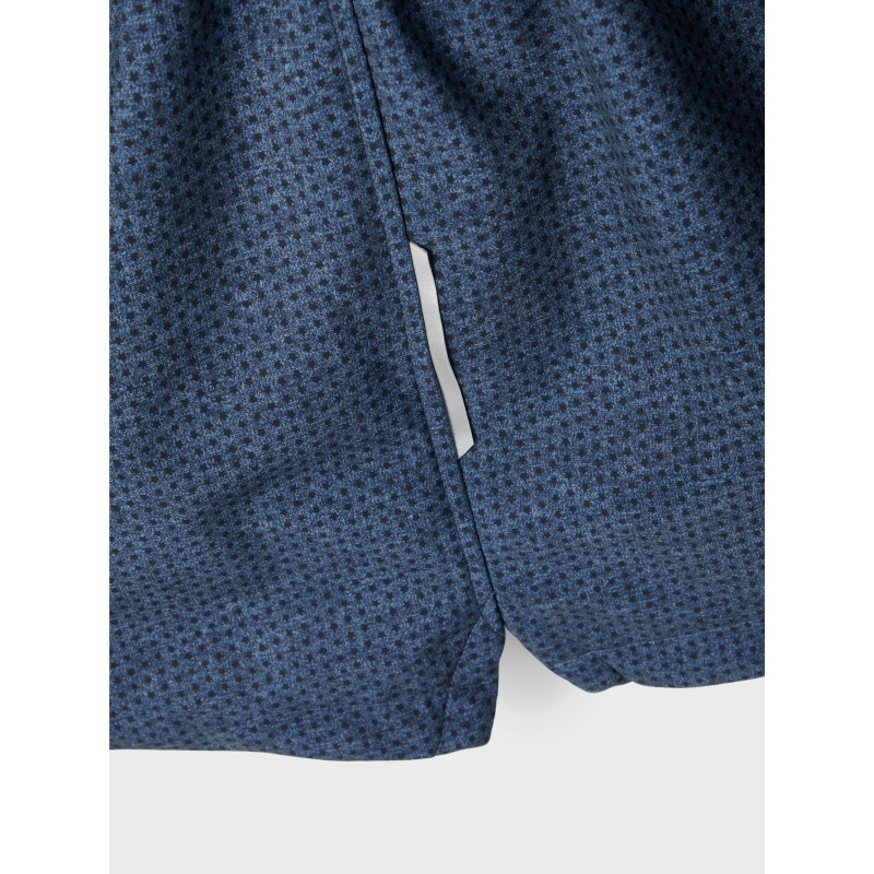 NAME IT Kids Alfa long funktionel jakke - Dark Denim