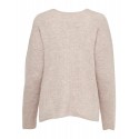 ONLY Camilla Strik Pullover - Pumice Stone