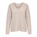 ONLY Camilla Strik Pullover - Pumice Stone