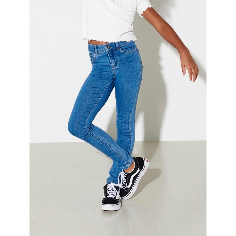 KIDS ONLY Rain Skinny Jeans - Medium Blue Denim