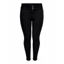 ONLY Carmakoma Anna HW Ank Jeans - Sort