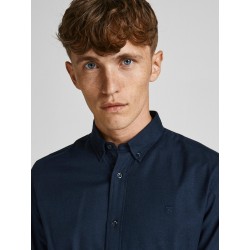 JACK & JONES Premium Twister L/S Skjorte - Navy Blazer