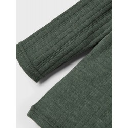 NAME IT Mini Uld Langærmet bluse - Duck Green
