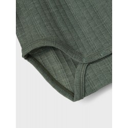 NAME IT MINI WOOL L/S BODYSTOCKING