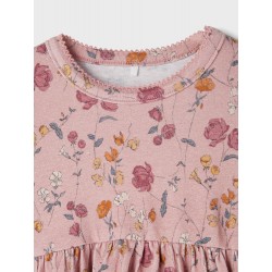 NAME IT Baby Love Langærmet Kjole - Pale Mauve