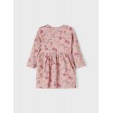 NAME IT Baby Love Langærmet Kjole - Pale Mauve