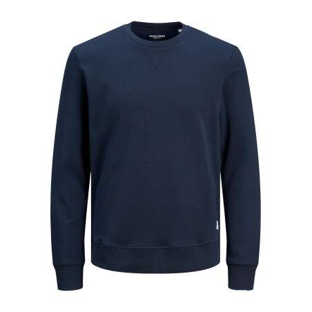 JACK & JONES JUNIOR Basic Crew Sweatshirt - Navy Blazer