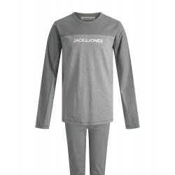 JACK & JONES Junior Tiki Lounge Sæt - Grå Melange