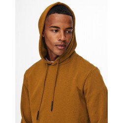 ONLY & SONS Ceres Sweat Hoodie - Monks Robe