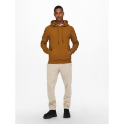 ONLY & SONS Ceres Sweat Hoodie - Monks Robe