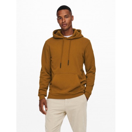 ONLY & SONS Ceres Sweat Hoodie - Monks Robe