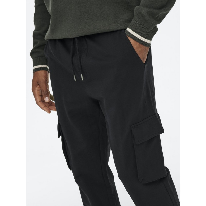 Only & Sons Kendrick Cargo bukser - Black