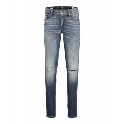 JACK & JONES Junior Liam Skinny Jeans - Blue Denim