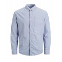 Jack & Jones Plus Oxford Langærmet Skjorte | Stor Udvalg i Plus Size