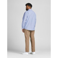 Jack & Jones Plus Oxford Langærmet Skjorte | Stor Udvalg i Plus Size