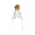 NAME IT Baby Strik Hue Med Kvast - Snow White