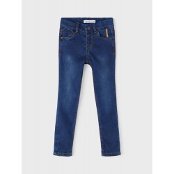 NAME IT Mini Skinny Fit Jeans - Dark Blue Denim