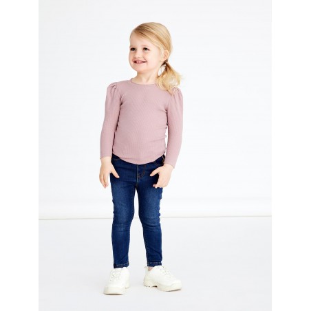 NAME IT Mini Skinny Fit Jeans - Dark Blue Denim