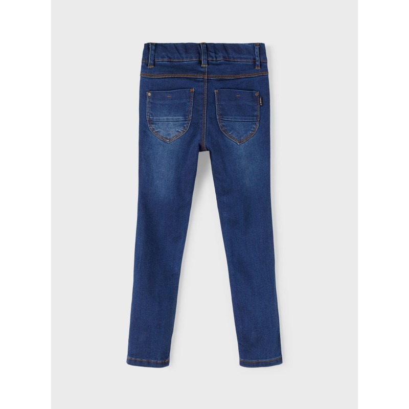 NAME IT Mini Skinny Fit Jeans - Dark Blue Denim