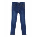 NAME IT Mini Skinny Fit Jeans - Dark Blue Denim