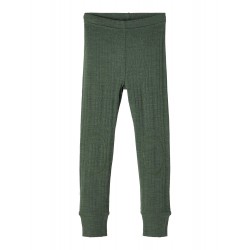 NAME IT MINI merinould Leggings - Duck Green