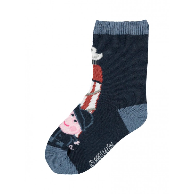 NAME IT Mini Gustav Gris 3-Pak - Dark Sapphire