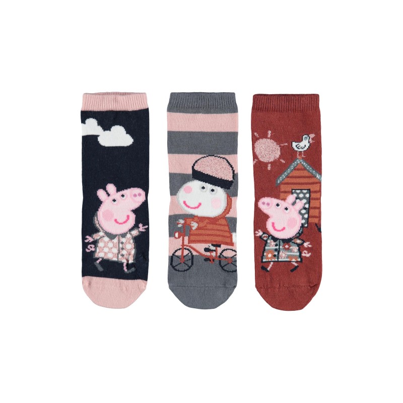 NAME IT BABY/MINI PEPPA PIG 3-PACK SOCKS