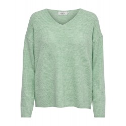 ONLY Camilla langærmet strik pullover - Ether