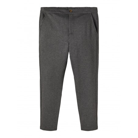 LMTD Rake Slim Fit  Bukser - Dark Grey Melange