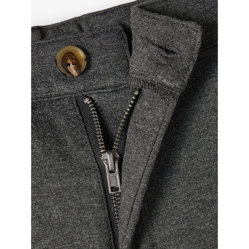 LMTD Rake Slim Fit  Bukser - Dark Grey Melange