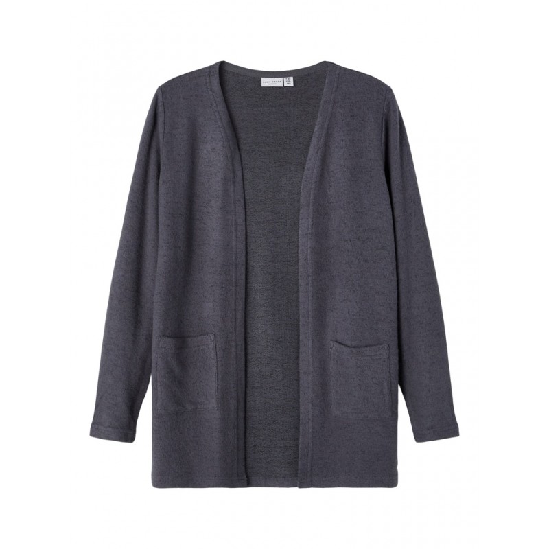 NAME IT Kids Victri Langærmet Strik Cardigan - Turbulence