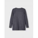 NAME IT Kids Victri Langærmet Strik Cardigan - Turbulence