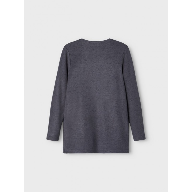 NAME IT Kids Victri Langærmet Strik Cardigan - Turbulence