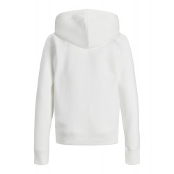 JACK & JONES Junior Soft Sweat Hoodie - Hvid