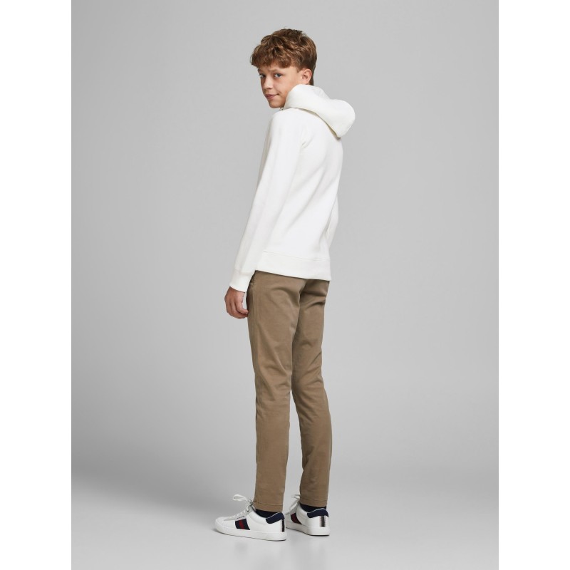 JACK & JONES Junior Soft Sweat Hoodie - Hvid