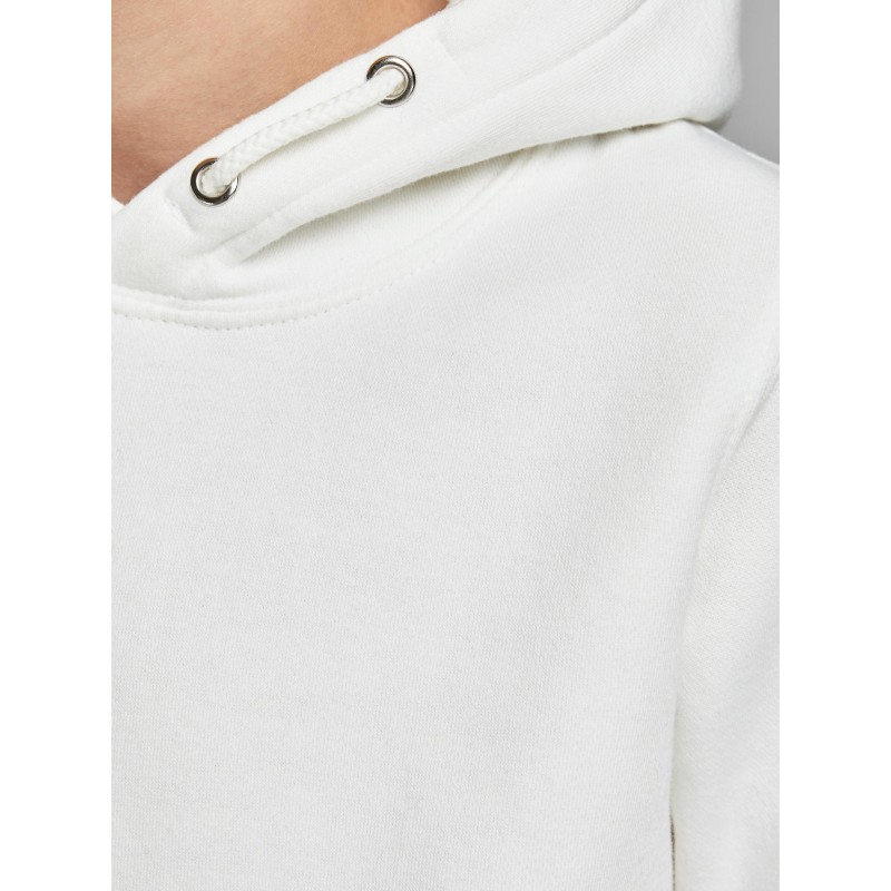 JACK & JONES Junior Soft Sweat Hoodie - Hvid