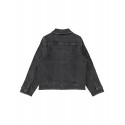Køb NAME IT KIDS SWEAT DENIM JAKKE - SORT | Online på Thebestbuy.dk